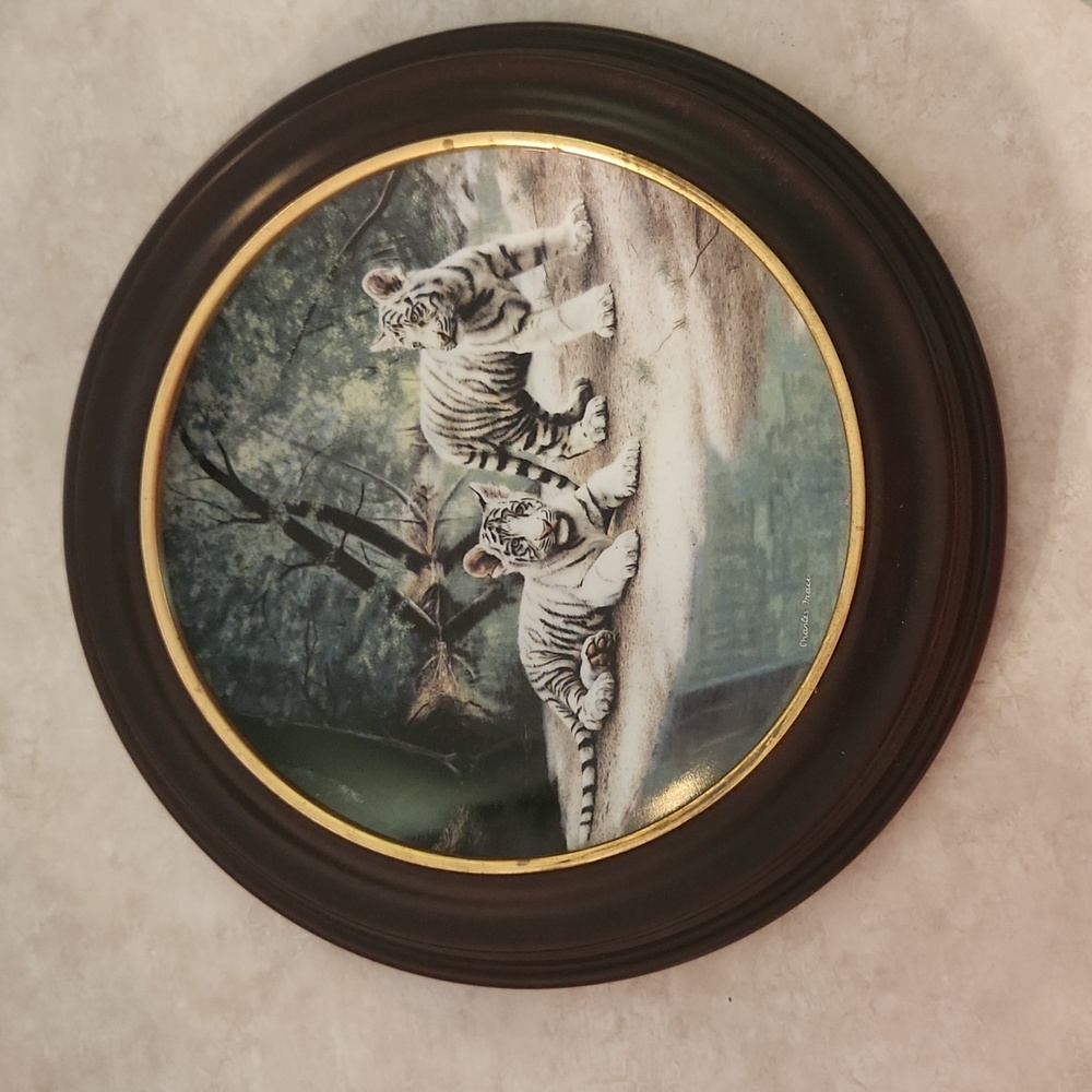 Wall decritive plate